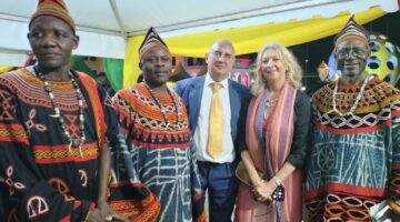 Bafut on the occasion of 'Festival des saveurs du Cameroun et du monde' on the item of 'Dîner des chefs'