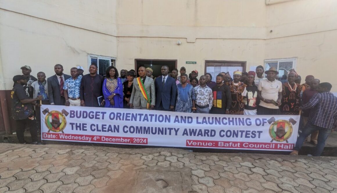 Bafut Council budget orientation and launching of clean community award 2025