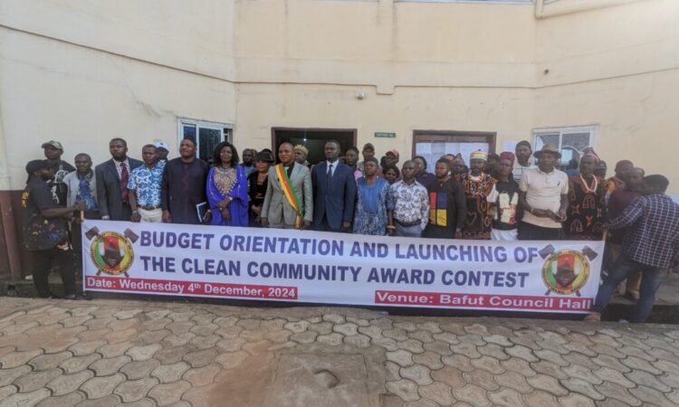 Bafut Council budget orientation and launching of clean community award 2025